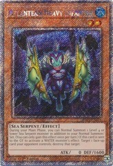 Atlantean Heavy Infantry - RA04-EN010 - Platinum Secret Rare - 1st Edition