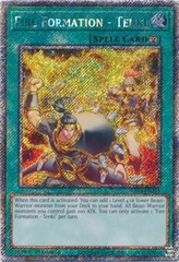 Fire Formation - Tenki - RA04-EN201 - Platinum Secret Rare - 1st Edition