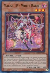Maliss P White Rabbit - CRBR-EN015 - Ultra Rare - 1st Edition