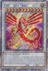Crimson Dragon (card) - RA04-EN061 - Platinum Secret Rare - 1st Edition