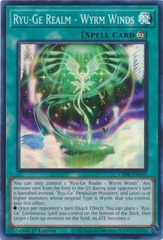 Ryu-Ge Realm - Wyrm Winds - CRBR-EN039 - Super Rare - 1st Edition