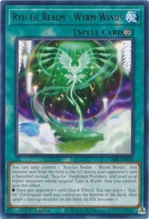 Ryu-Ge Realm - Wyrm Winds - CRBR-EN039 - Rare - 1st Edition