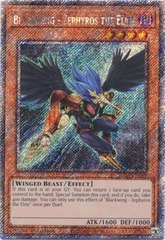 Blackwing - Zephyros the Elite - RA04-EN145 - Platinum Secret Rare - 1st Edition