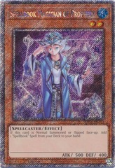 Spellbook Magician of Prophecy - RA04-EN183 - Platinum Secret Rare - 1st Edition