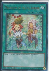 Medallion of the Ice Barrier (Alternate Art) - BLTR-EN098 - Ultra Rare - 1st Edition