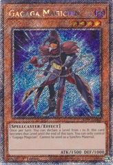 Gagaga Magician - RA04-EN007 - Platinum Secret Rare - 1st Edition