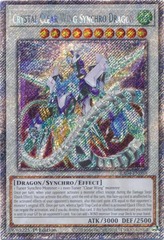Crystal Clear Wing Synchro Dragon - RA04-EN059 - Platinum Secret Rare - 1st Edition