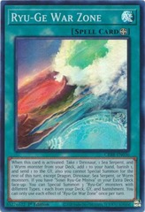 Ryu-Ge War Zone - CRBR-EN036 - Super Rare - 1st Edition