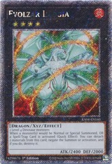 Evolzar Laggia - RA04-EN160 - Platinum Secret Rare - 1st Edition