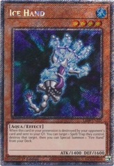 Ice Hand - RA04-EN225 - Platinum Secret Rare - 1st Edition