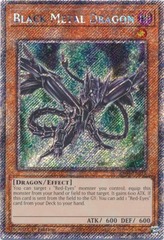 Black Metal Dragon - RA04-EN016 - Platinum Secret Rare - 1st Edition