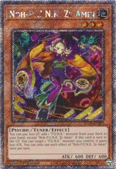 Noh-P.U.N.K. Ze Amin - RA04-EN293 - Platinum Secret Rare - 1st Edition