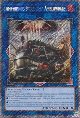Amphibious Swarmship Amblowhale - RA04-EN077 - Platinum Secret Rare - 1st Edition