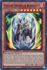 Clear Vicious Knight - MZTM-EN040 - Super Rare - 1st Edition