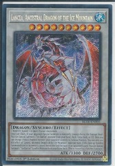 Lancea, Ancestral Dragon of the Ice Mountain - BLTR-EN005 - Secret Rare - 1st Edition