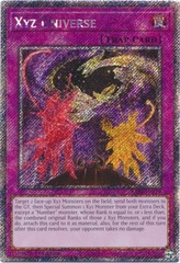 Xyz Universe - RA04-EN218 - Platinum Secret Rare - 1st Edition