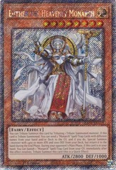 Ehther the Heavenly Monarch - RA04-EN018 - Platinum Secret Rare - 1st Edition