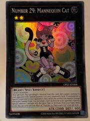 Number 29: Mannequin Cat - OP21-EN009 - Super Rare - Unlimited Edition