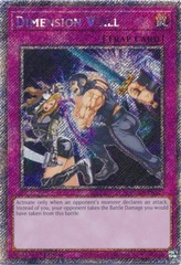 Dimension Wall - RA04-EN127 - Platinum Secret Rare - 1st Edition