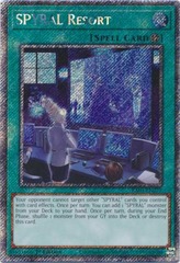 SPYRAL Resort - RA04-EN277 - Platinum Secret Rare - 1st Edition