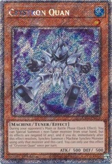Crystron Quan - RA04-EN021 - Platinum Secret Rare - 1st Edition