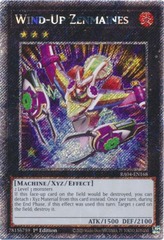 Wind-Up Zenmaines - RA04-EN168 - Platinum Secret Rare - 1st Edition