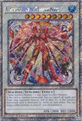 Crystron Phoenix - RA04-EN058 - Platinum Secret Rare - 1st Edition