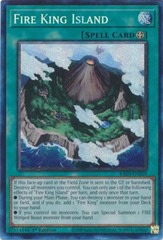 Fire King Island - RA03-EN059 - Prismatic Collector's Rare - 1st Edition