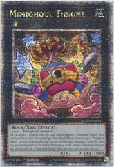 Mimighoul Throne - ROTA-EN094 - Quarter Century Secret Rare - 1st Edition
