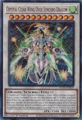 Crystal Clear Wing Over Synchro Dragon - SUDA-EN039 - Ultra Rare - 1st Edition