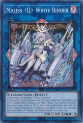 Maliss Q White Binder - CRBR-EN019 - Super Rare - 1st Edition