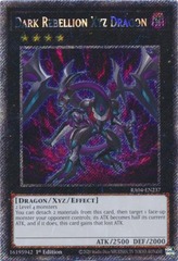 Dark Rebellion Xyz Dragon - RA04-EN237 - Platinum Secret Rare - 1st Edition