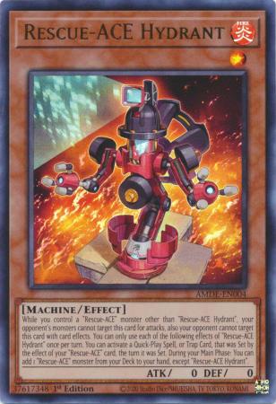 Rescue-ACE Hydrant - AMDE-EN004 - Ultra Rare - 1st Edition