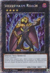 Steelswarm Roach - RA04-EN151 - Platinum Secret Rare - 1st Edition