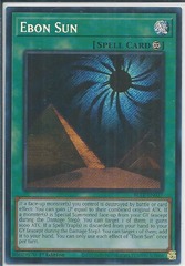 Ebon Sun - BLTR-EN027 - Secret Rare - 1st Edition