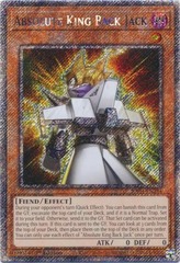 Absolute King Back Jack - RA04-EN244 - Platinum Secret Rare - 1st Edition