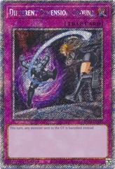 Different Dimension Ground - RA04-EN101 - Platinum Secret Rare - 1st Edition