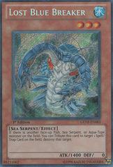 Lost Blue Breaker - GENF-EN083 - Secret Rare - 1st Edition