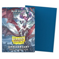 Dragon Shield: Blue Silver Matte Dual Anniversary Special Edition