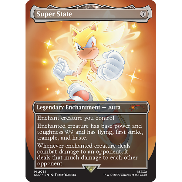 MTG: Secret Lair X Sonic- Friends and Foes, Nonfoil