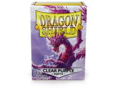 Dragon Shield Box of 100 in Matte Clear Purple