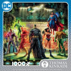 CEACO THOMAS KINKADE DC COMICS -THE JUSTICE LEAGUE (1000 PC PUZZLE)