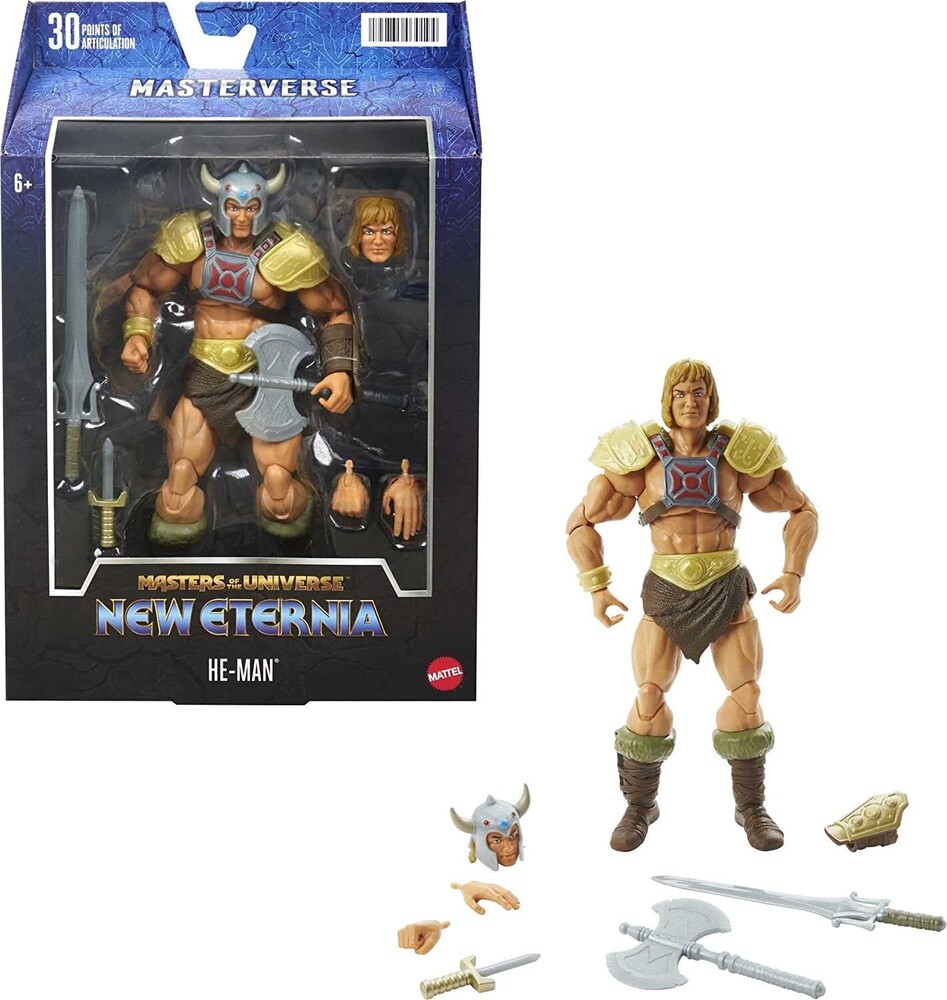 Motu Masterverse Viking He Man (Afig) (Clcb)