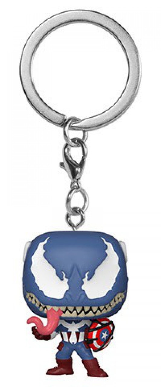 Funko POP! Marvel Venomized Captain America Keychain