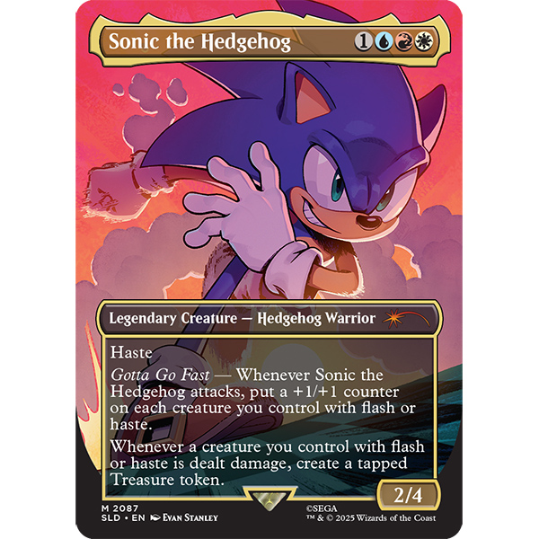 MTG: Secret Lair X Sonic- Friends and Foes, Nonfoil