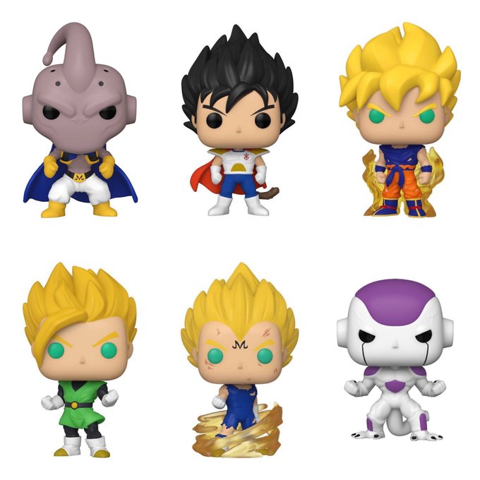 Funko Lot - All 6 DBZ Series 8 pops
