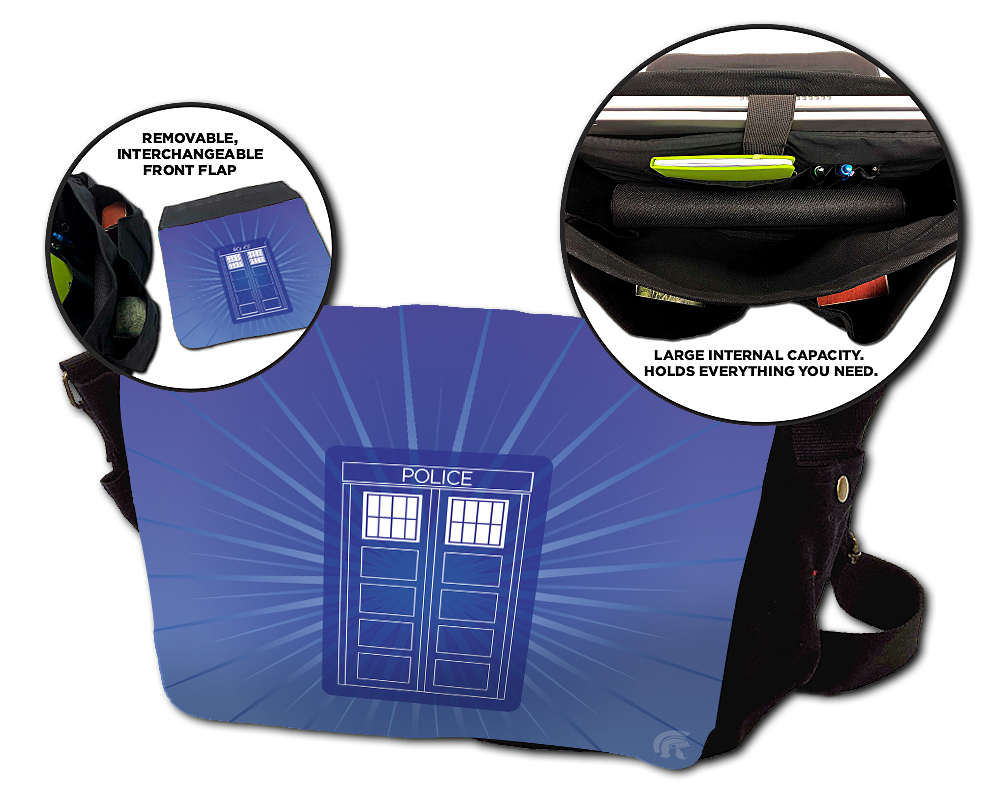 Messenger Bag - Police Box