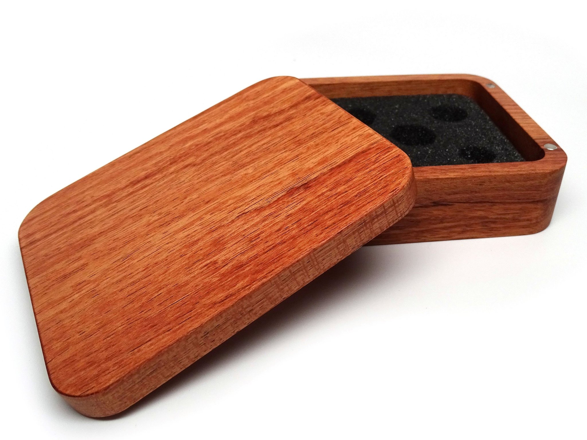 Rosewood Dice Case - Plain Design