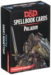 Dungeons And Dragons: Updated Spellbook Cards - Paladin Deck