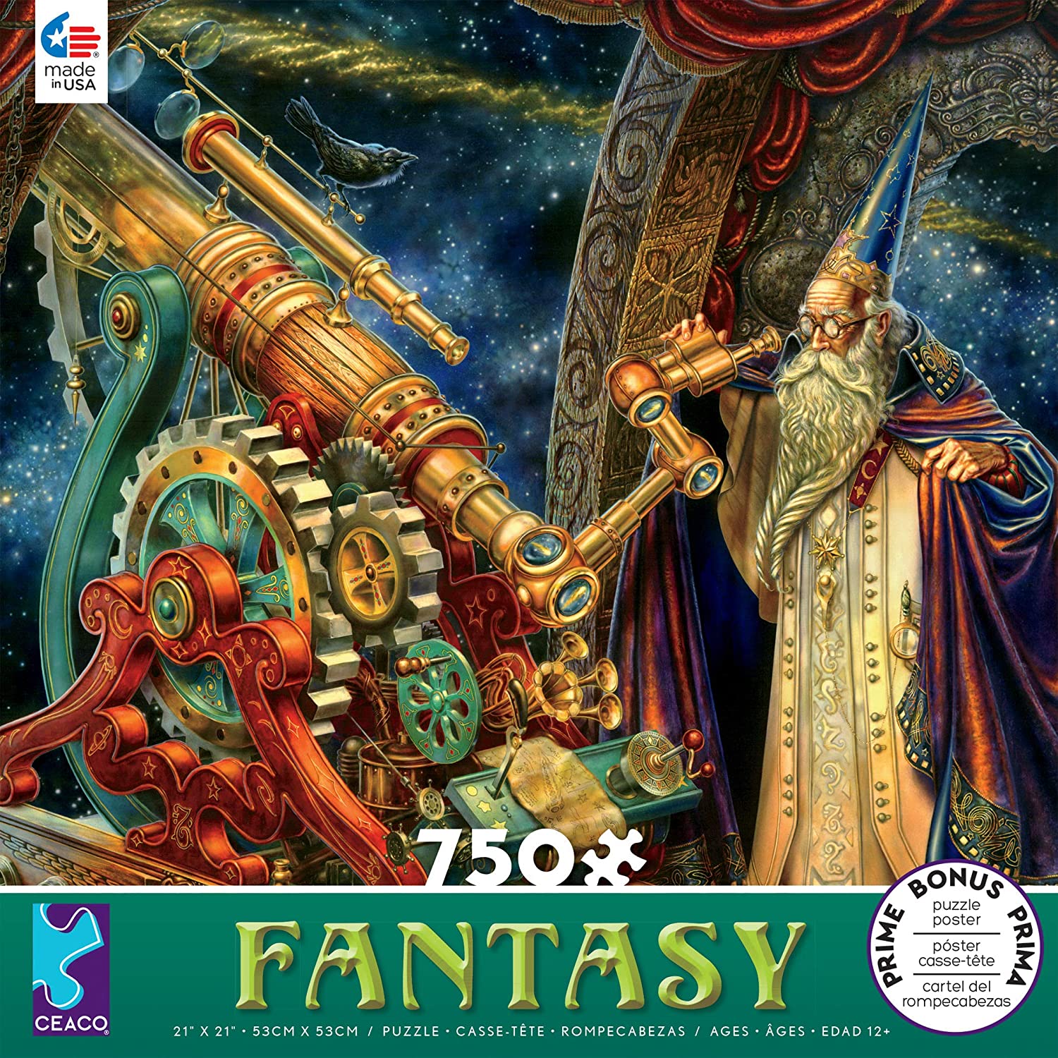 CEACO FANTASY THE ASTRONOMER 750 PIECE PUZZLE